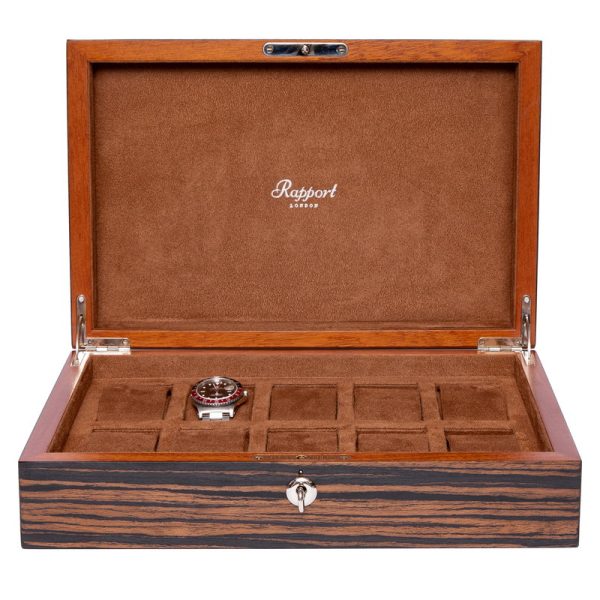 Heritage Macassar Ten Watch Box