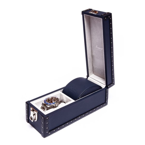 Kensington Blue Two Watch Box