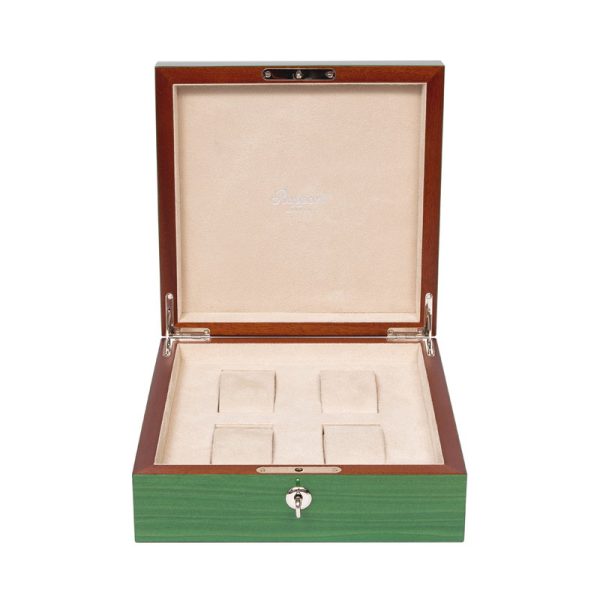 Heritage Green Four Watch Box