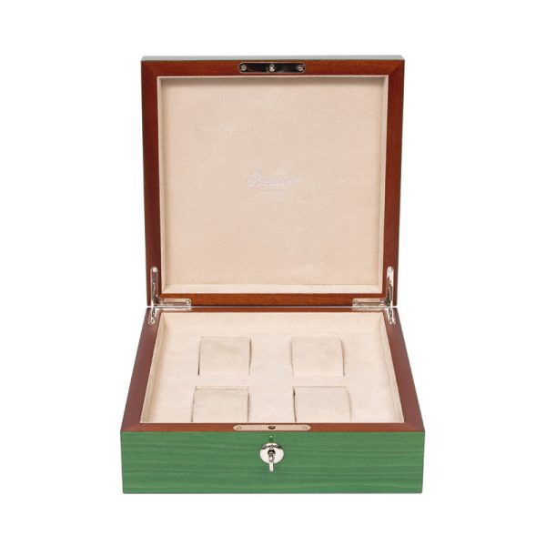 Heritage Green Four Watch Box