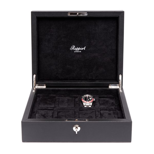 Vantage Eight Watch Box in Black