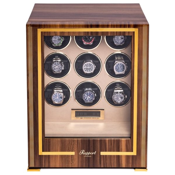 Paramount Nine Watch Winder Walnut